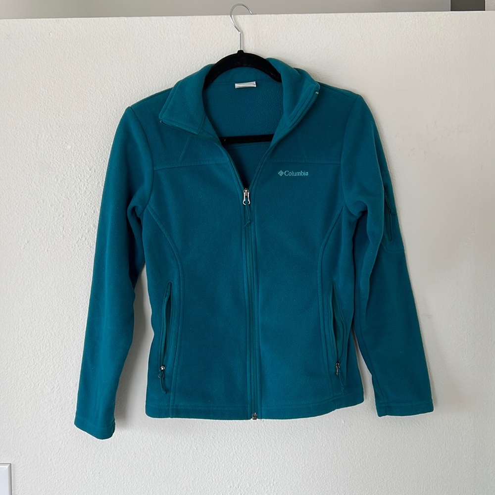 XS Teal Columbia Jacket